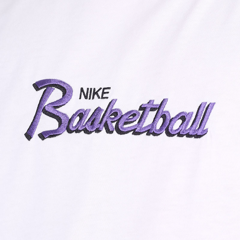мужская белая футболка Nike Basketball T-Shirt DJ1552-100 - цена, описание, фото 2